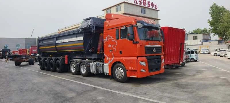 Rear Tipping Semi-trailer